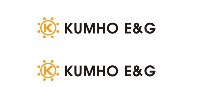 KUMHO E&G 영문 로고